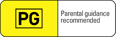 Classification label: PG, parental guidance recommended.