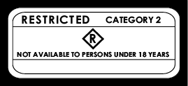Restricted Category 2 publications marking