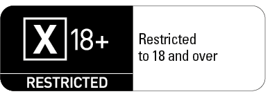 X 18+ classification marking