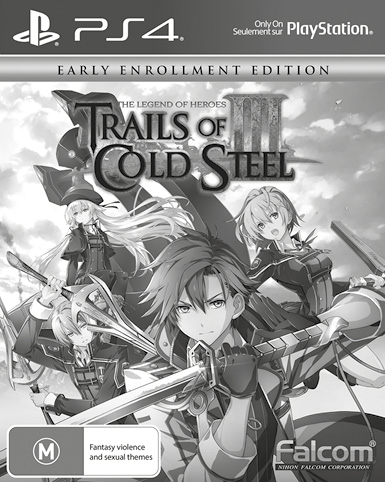 The Legend of Heroes: Trails of Cold Steel III computer game poster