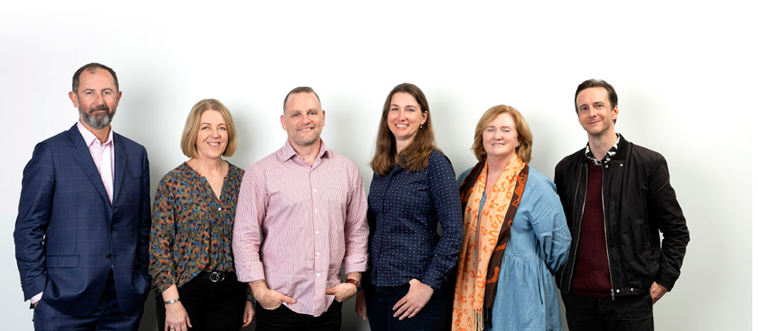 Photo of Mr Tristan Sharp (Deputy Director), Ms Jenny Fowler, Mr Iain Humphrey, Ms Ellenor Nixon, Ms Jennifer Marvello, Mr Thomas Mann