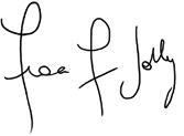 Signature of Fiona F  Jolly 