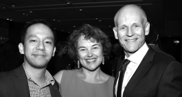 Ben Au, Margaret Anderson and Jeffrey Brand at MCV Pacific Awards