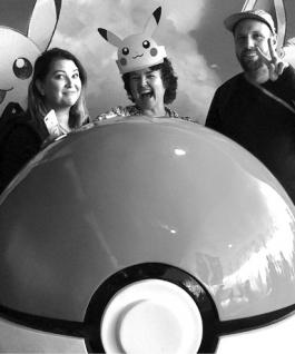 Alison Bickerstaff, Margaret Anderson and Jarrah Rushton at PAX