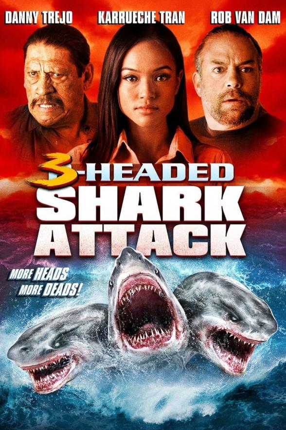 Poster image for 3 HEADED SHARK ATTACK