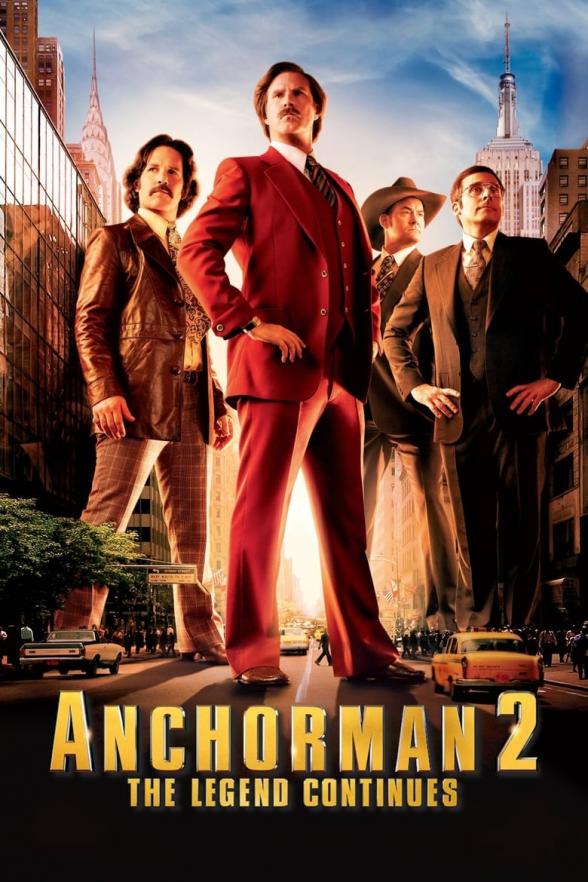Poster image for ANCHORMAN 2: THE LEGEND CONTINUES (SUPER-SIZED)