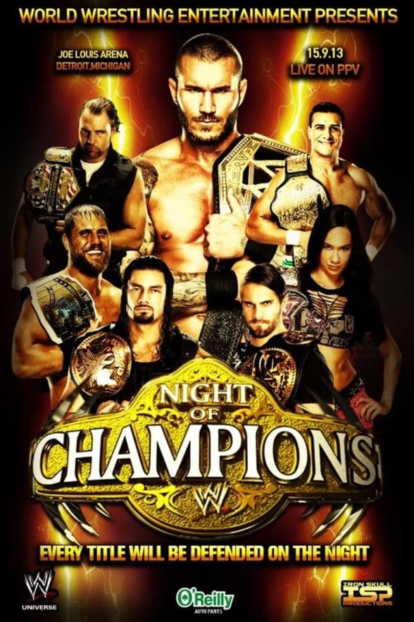 Poster image for WWE - NIGHT OF CHAMPIONS 2013
