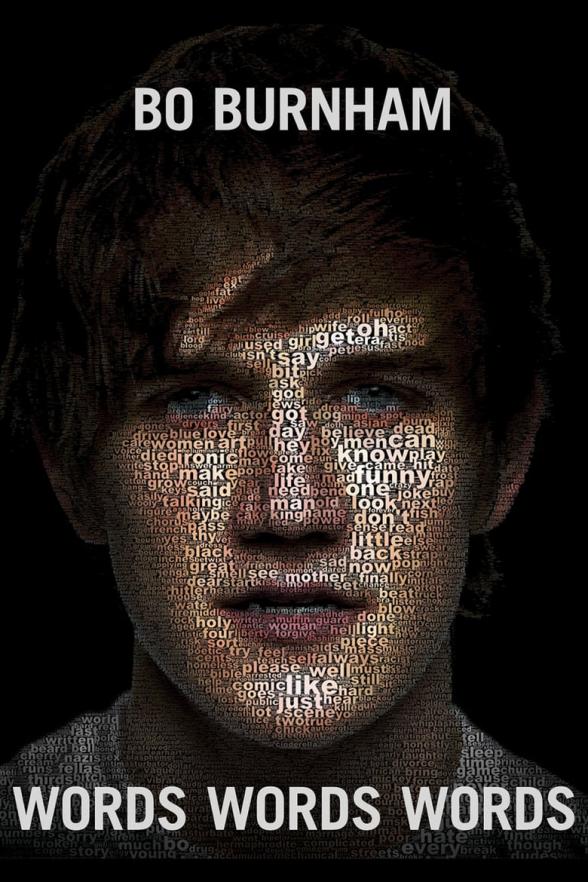 Poster image for BO BURNHAM: WORDS WORDS WORDS