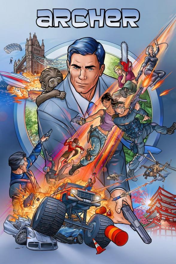 Poster image for ARCHER - SEASON 8