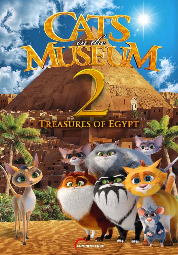Poster image for Cats in the Museum: Treasures of Egypt