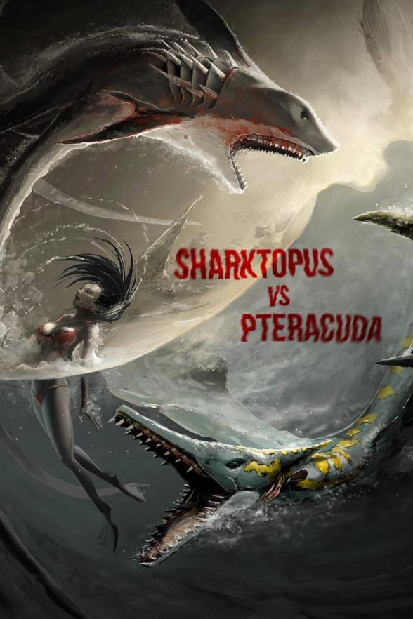 Poster image for SHARKTOPUS VS PTERACUDA