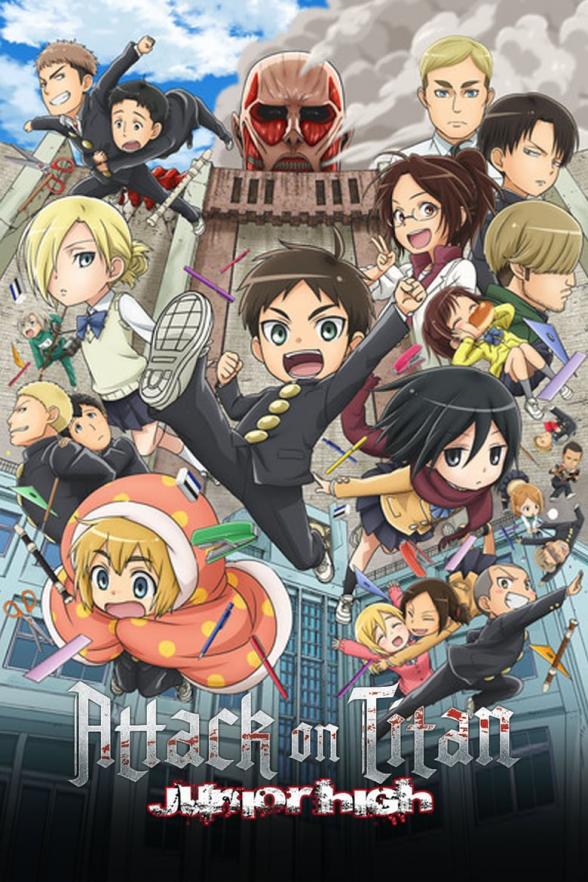 Poster image for ATTACK ON TITAN: JUNIOR HIGH COMPLETE SERIES