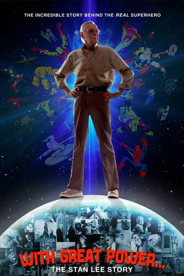 Poster image for WITH GREAT POWER: THE STAN LEE STORY