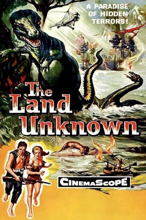 Poster image for THE LAND UNKNOWN + THE MOLE PEOPLE DOUBLE FEATURE