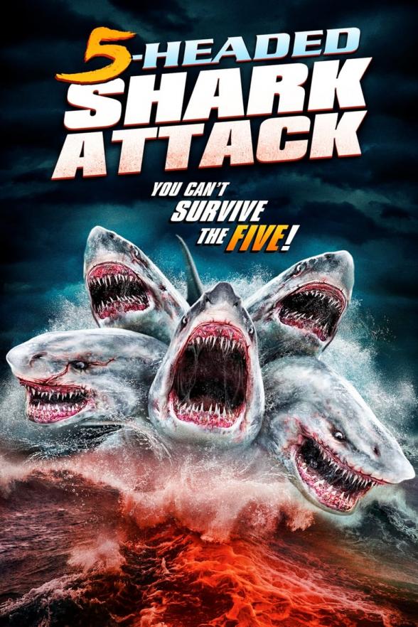 Poster image for 5 HEADED SHARK ATTACK