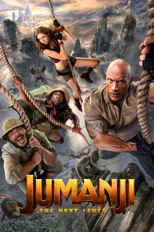 Poster image for JUMANJI: THE NEXT LEVEL - BLU-RAY