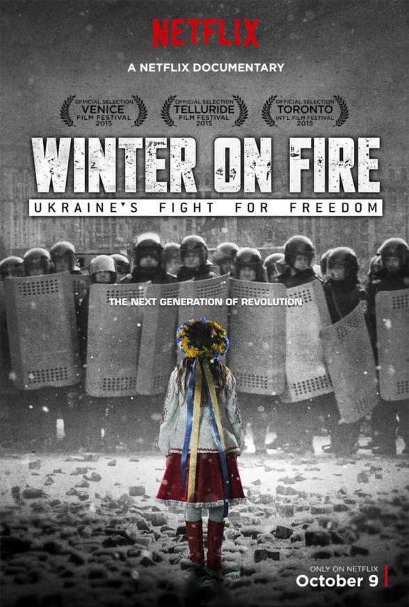 Poster image for WINTER ON FIRE: UKRAINE'S FIGHT FOR FREEDOM