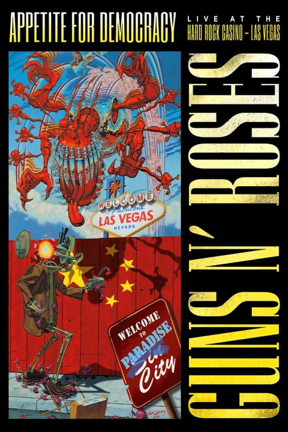 Poster image for GUNS N' ROSES APPETITE FOR DEMOCRACY LIVE AT THE HARD ROCK CASINO LAS VEGAS