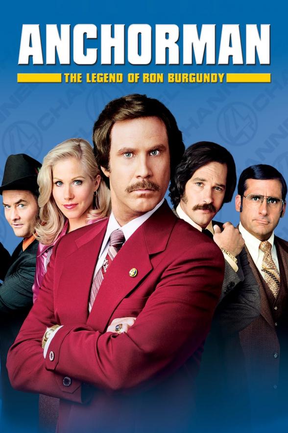 Poster image for ANCHORMAN: THE LEGEND OF RON BURGUNDY