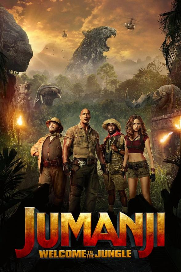 Poster image for JUMANJI: WELCOME TO THE JUNGLE