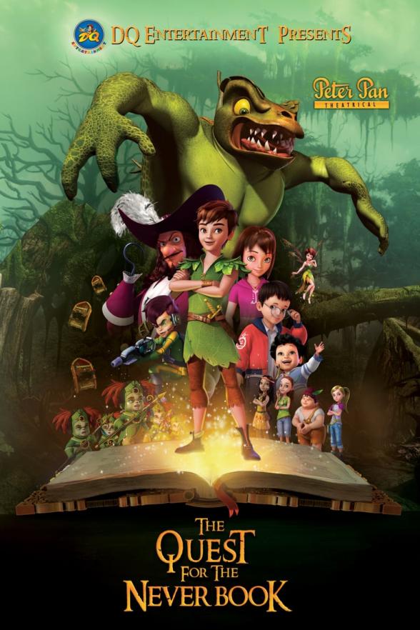 Poster image for THE NEW ADVENTURES OF PETER PAN: THE QUEST FOR THE NEVER BOOK