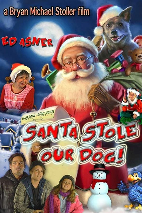 Poster image for SANTA STOLE OUR DOG A MERRY DOGGONE CHRISTMAS