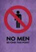 Poster image for NO MEN BEYOND THIS POINT